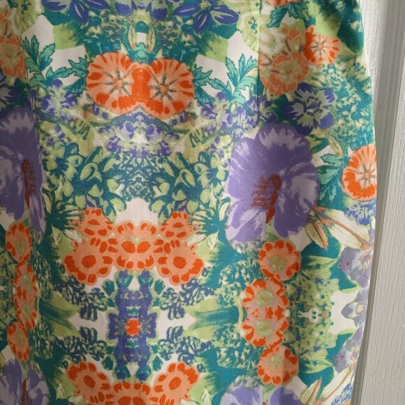 Antonio Melani Floral Pencil Skirt Sz 2 - Picture 3 of 7